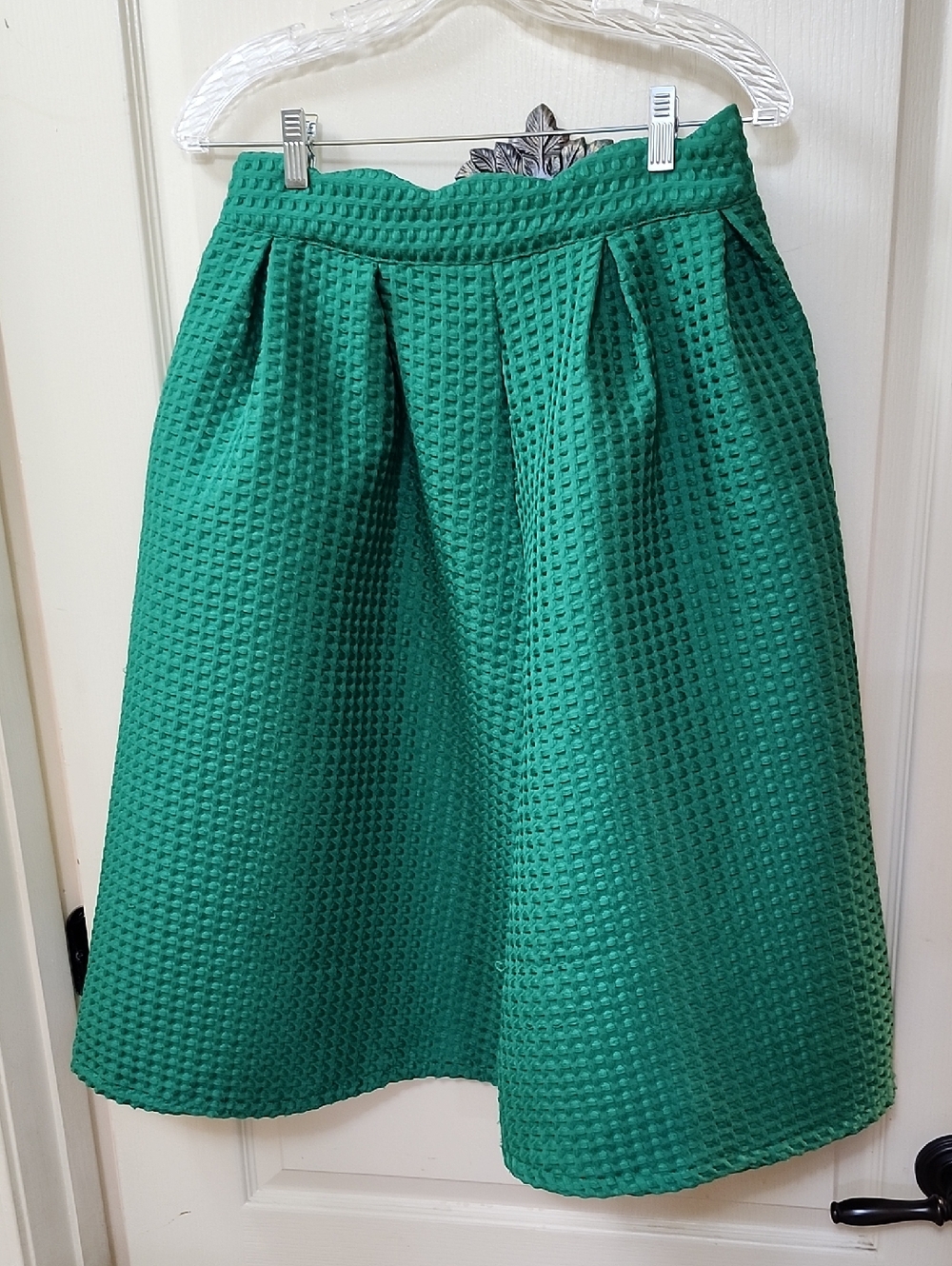 GUMUXI BELL SHAPED A-LINE MIDI SKIRT